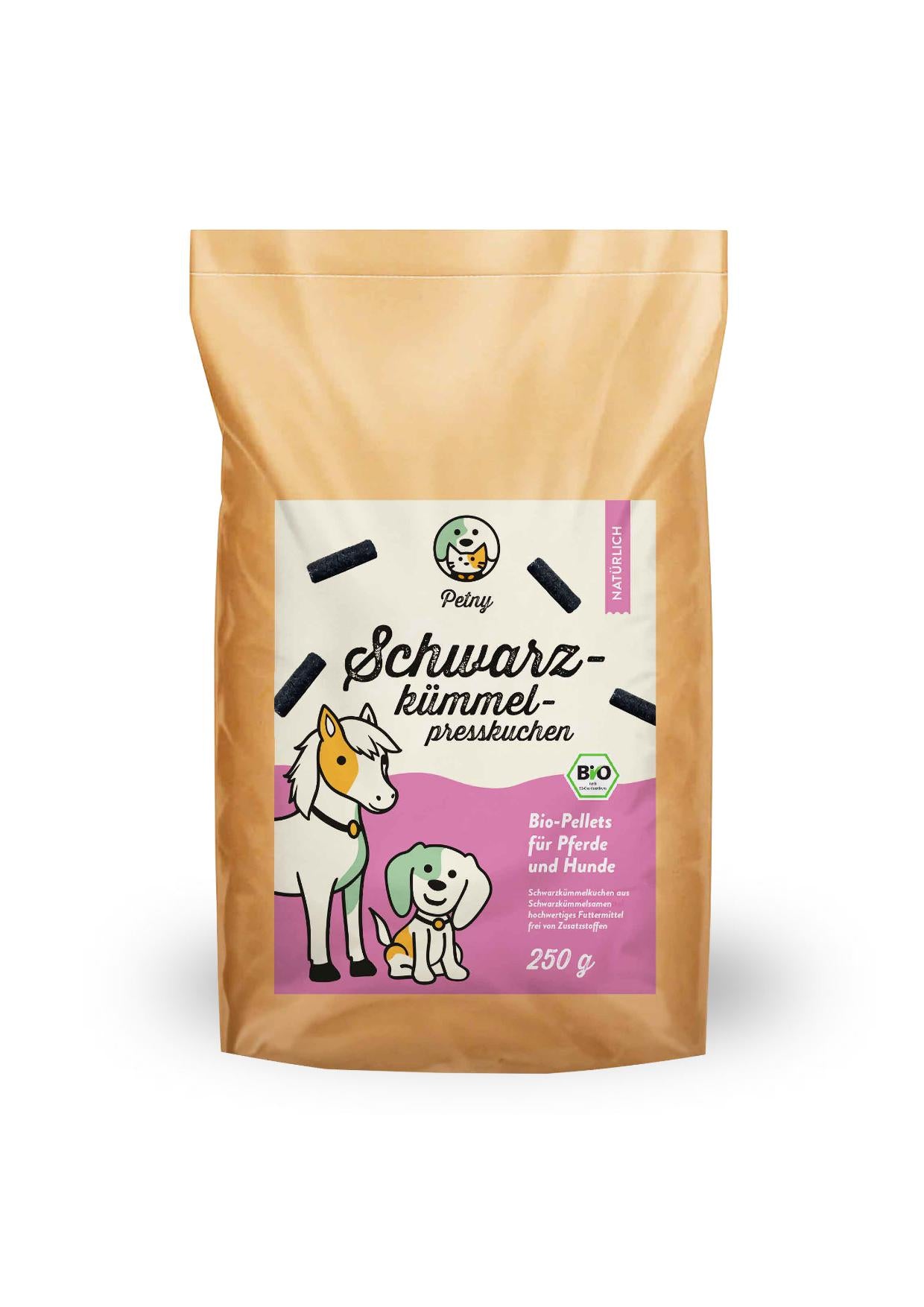 Petny Bio Schwarzkümmelpresskuchen Leckerlie 250 g
