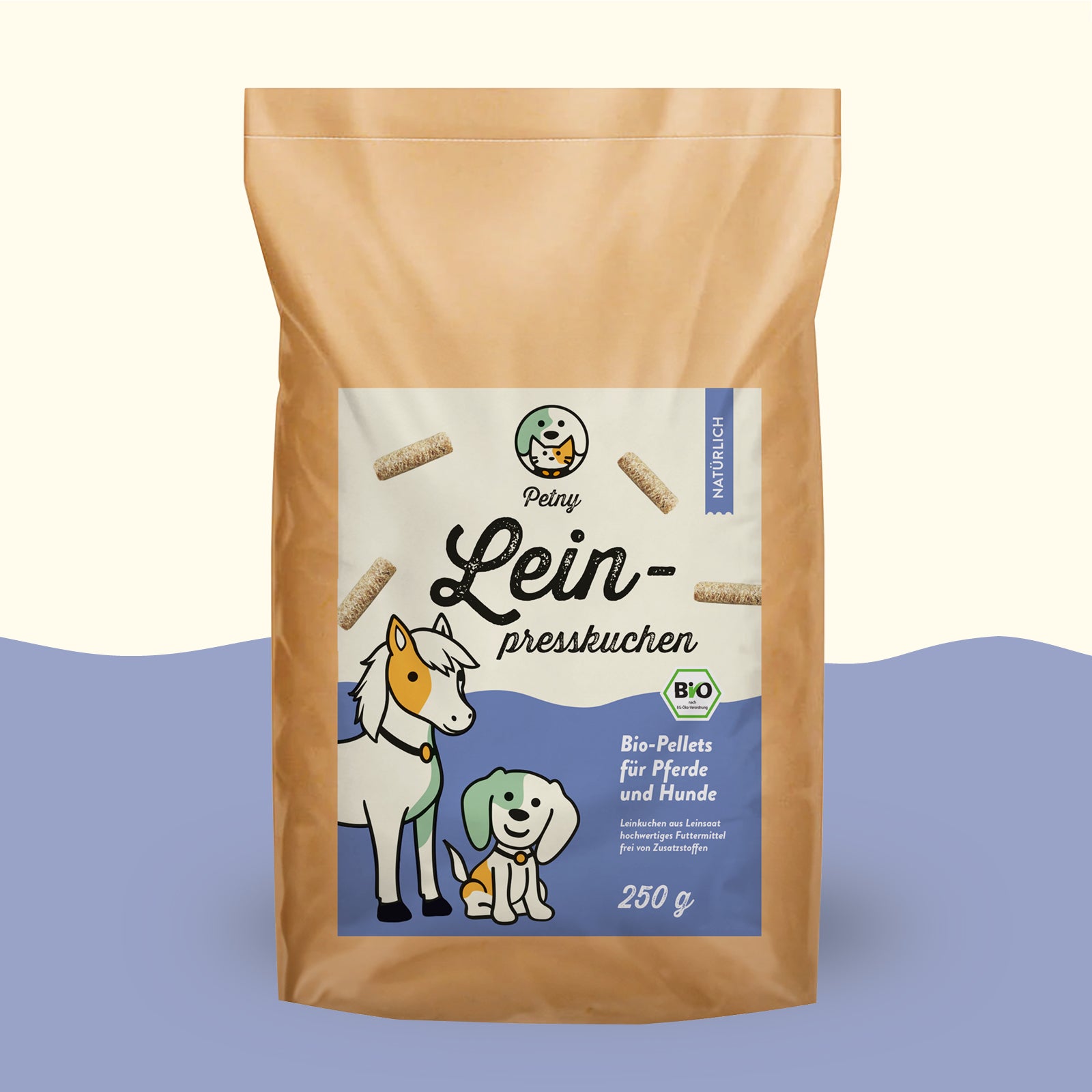 Petny Bio Leinpresskuchen Leckerlie 250 g