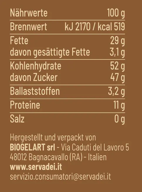 Bio Haselnuss-Schokocreme Ölwerk - Ölwerk